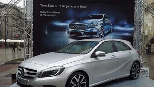 Kraków. Światowa premiera nowego mercedesa