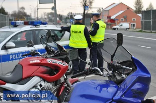 Wspólny patrol policyjno-motocyklowy