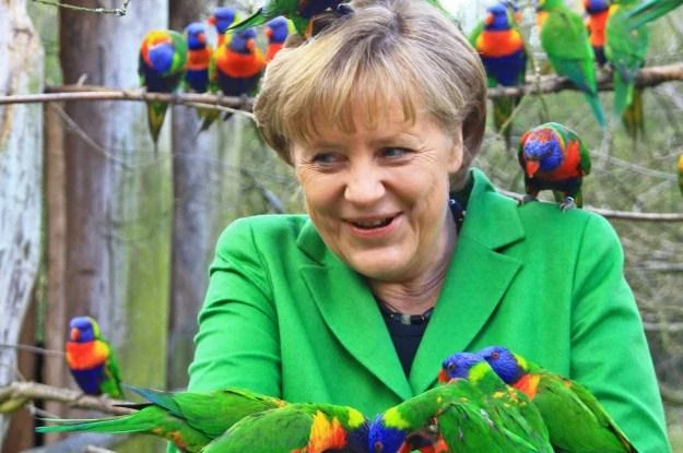 Angela Merkel jeździła kiedyś golfem