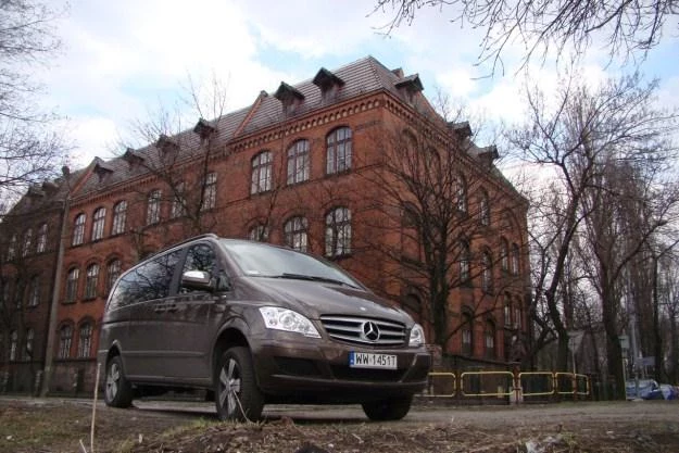 Mercedes viano na Śląsku