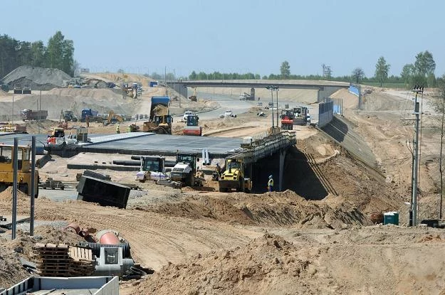 Budowa autostrady A2 / Fot: Przemysław Jach