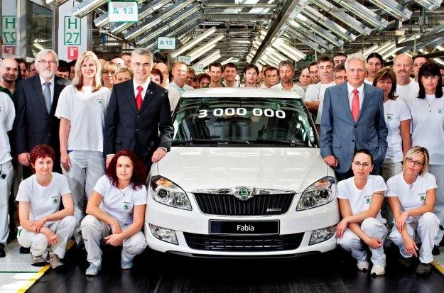 Skoda fabia nr 3 000 000!