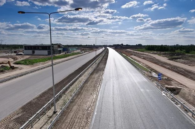 Autostrada A2 niedaleko Konotopy / Fot: Łukasz Szeląg