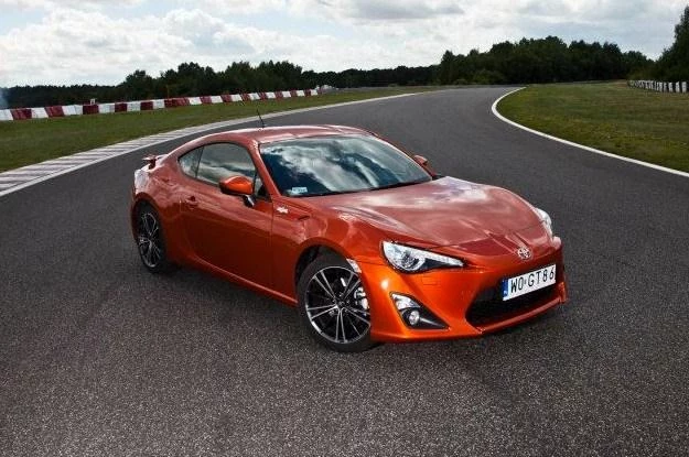 Toyota GT86 na torze w Poznaniu