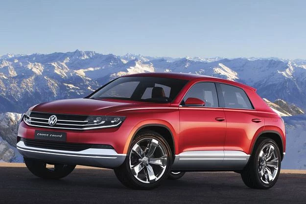 VW cross coupe concept. Taki będzie touareg CC?