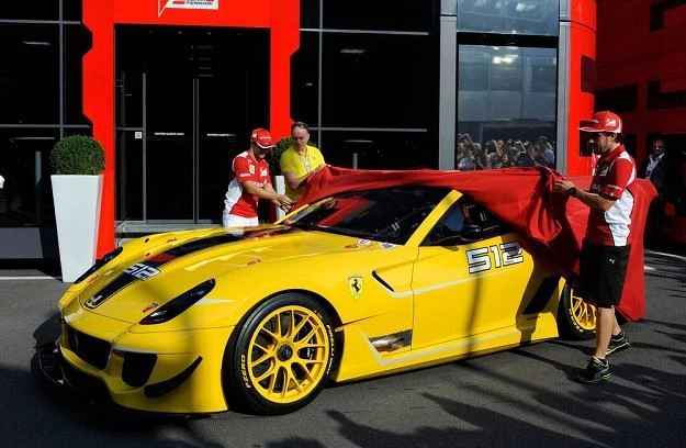 Ferrari 599XX na Monzy