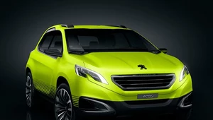 Całkiem nowy peugeot. Nazywa się 2008