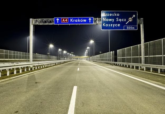 Nowy odcinek autostrady A4 / Fot: Piotr Tracz