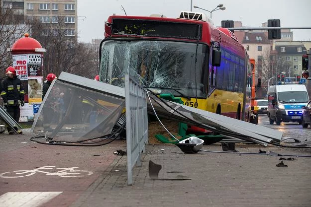 Przyczyną tego wypadku było zasłabnięcie kierowcy