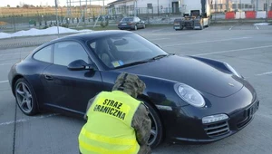 Złapani w kradzionym Porsche Carrera 4