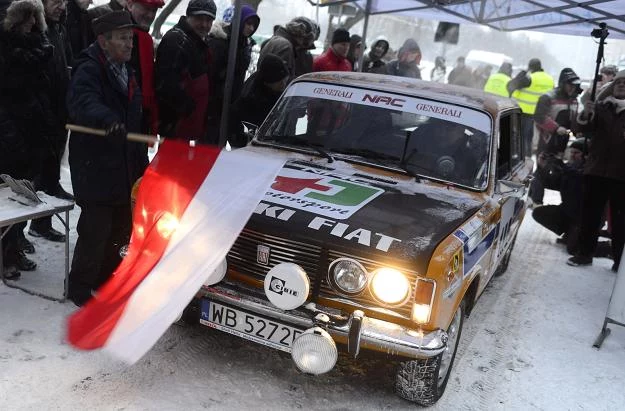 Romuald Chałas na starcie Monte Carlo Historique