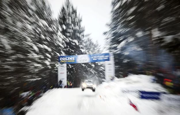 Ogier na trasie Rajdu Szwecji