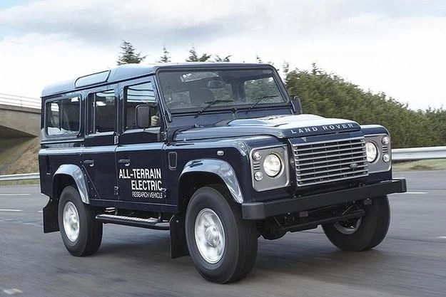 Elektryczny Land Rover Defender