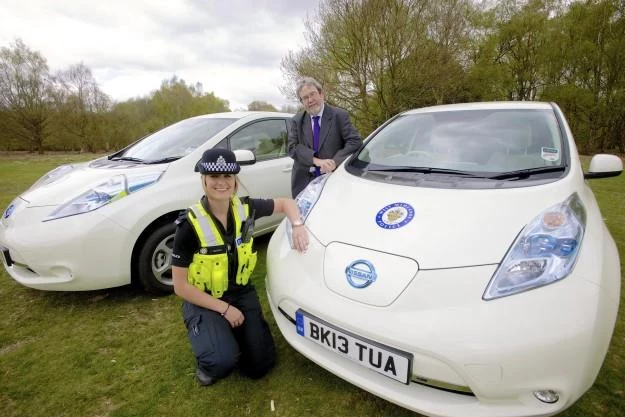 Nissany Leaf w angielskiej policji