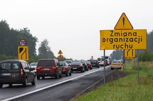 Na wielu drogach można spodziewać się utrudnień / Fot: Lech Gawuc