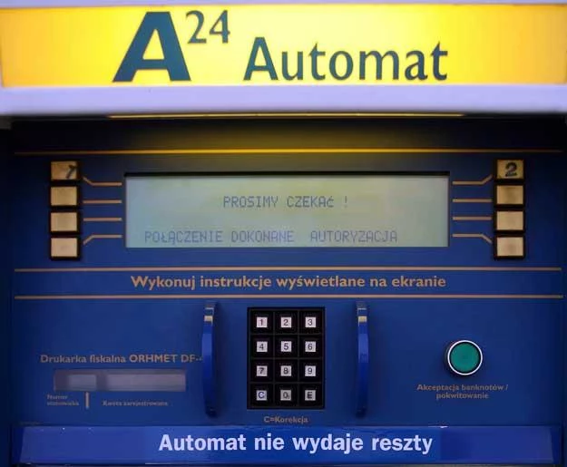 Automatyczna stacja benzynowa. Fot. Andrzej Iwanczuk