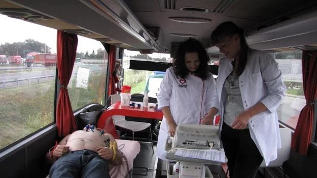 Badań dokonywane w specjalnym autobusie