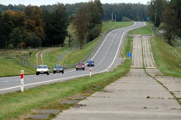 Fragment "Berlinki" położny na terytorium Polski / Fot: Wojciech Stróżyk