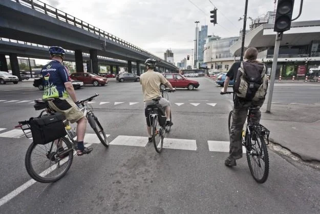Uważaj na rowerzystów / Fot: Krystian Maj Uważaj na rowerzystów / Fot: Krystian Maj