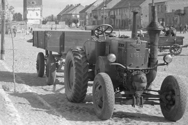 Ursus C-451 na zdjęciu z lat 50-tych / Fot: Roman Wionczek