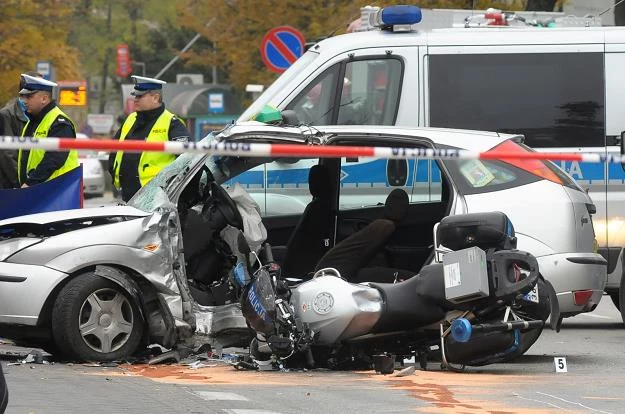 Motocykliści bardzo często giną na drogach