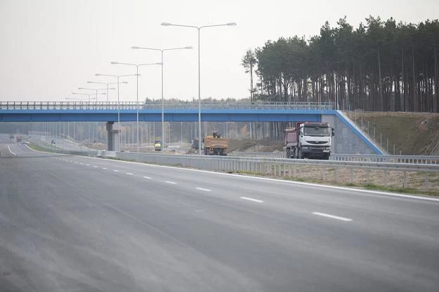 Budowa A1 na odcinku Czerniewice - Toruń. Odcinek ma być gotowy do końca roku / Fot: Adam Wysocki