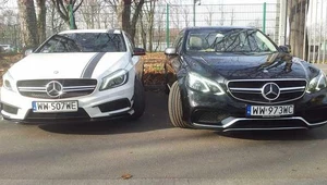 E63 AMG i A45 AMG. Razem mają prawie 1000 koni!