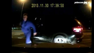 Agresywny kierowca BMW zgłosił się na policję i przyznał do winy