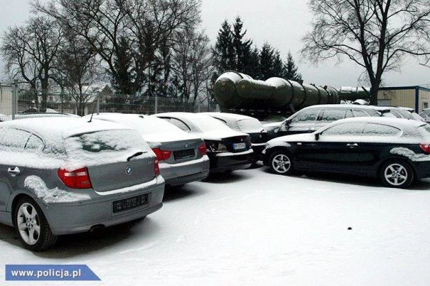 Zabezpieczone samochody. Znów BMW...