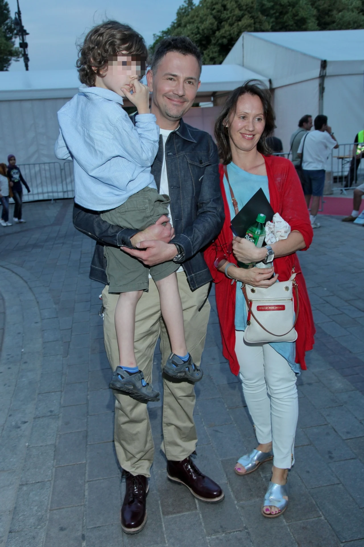 Krzysztof z Anną i ich synkiem, Maksymilianem Krzysztof z Anną i ich synkiem, Maksymilianem