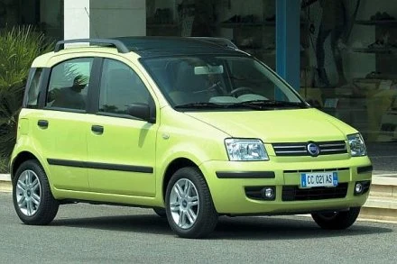 11. Fiat panda - skradzion 286 egzemplarzy