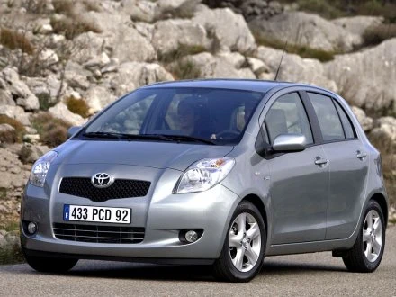 9. Toyota yaris - skradziono 292 egzemplarze