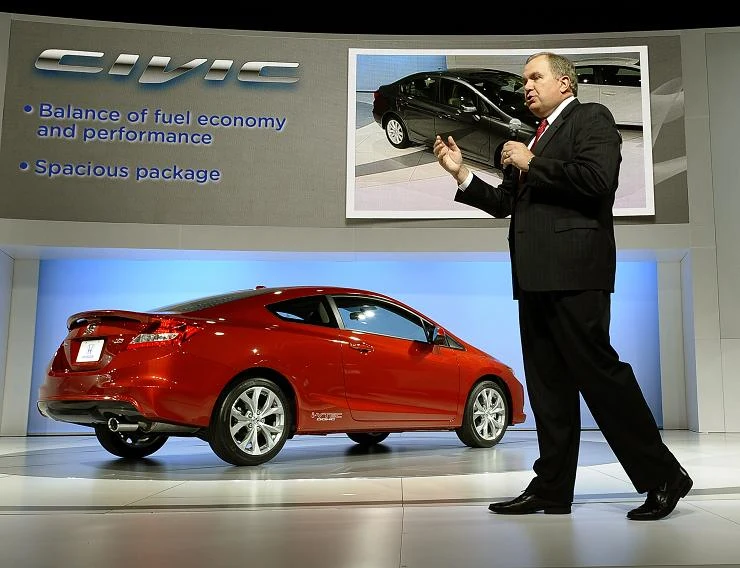 John Mendel z Hondy prezentuje model EVP John Mendel z Hondy prezentuje model EVP