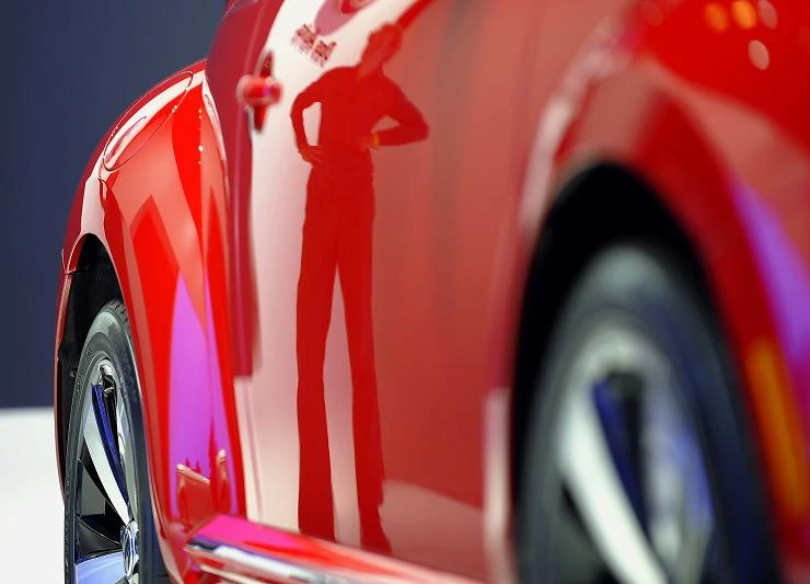 Volkwagen beetle na New York International Auto Show Volkwagen beetle na New York International Auto Show