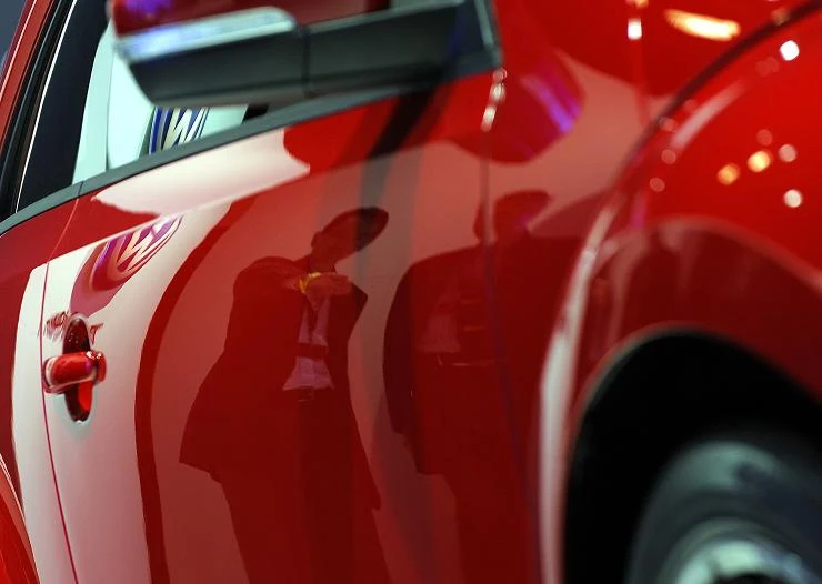 Volkwagen beetle na New York International Auto Show Volkwagen beetle na New York International Auto Show