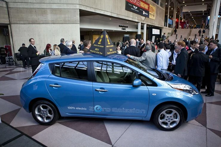 Nissan leaf został uznany najlepszym autem świata Nissan leaf został uznany najlepszym autem świata