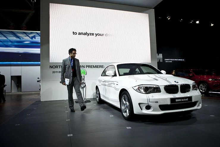 BMW ActiveE na salonie w Nowym Jorku BMW ActiveE na salonie w Nowym Jorku