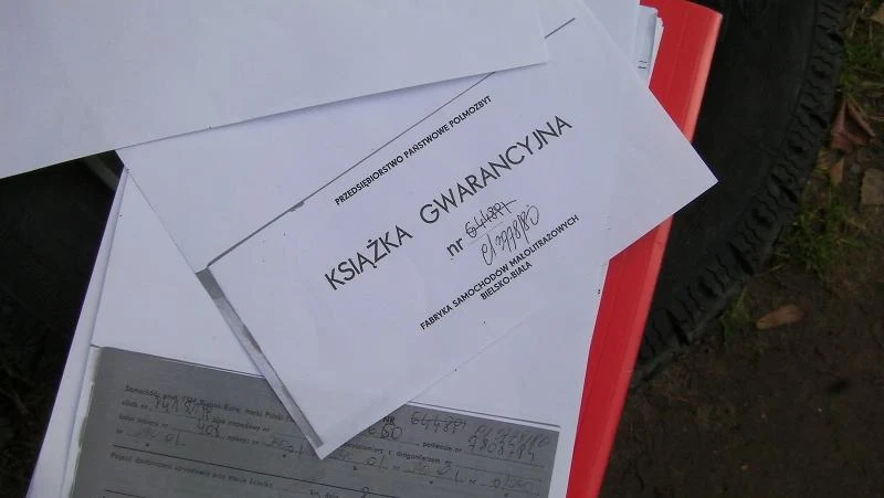 Samochód ma pełną dokumentację