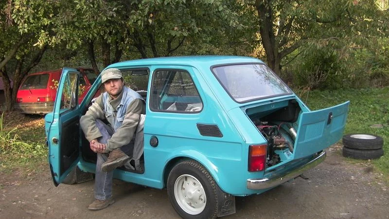 Właściciel nowego, 30-letniego malucha