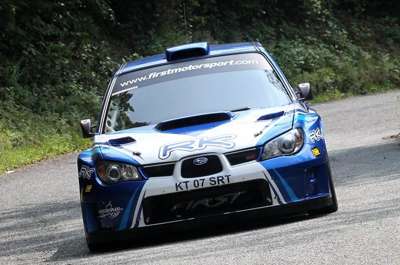 Kubica podczas przejazdu testowego Kubica podczas przejazdu testowego