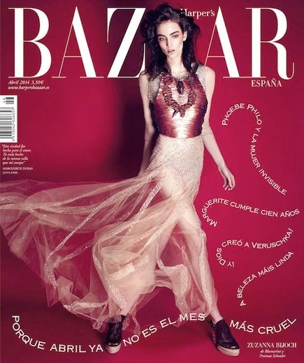 Zuzanna Bijoch dla hiszpańskiego Harper's Bazaar Zuzanna Bijoch dla hiszpańskiego Harper's Bazaar