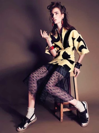 Zuzanna Bijoch dla hiszpańskiego Harper's Bazaar Zuzanna Bijoch dla hiszpańskiego Harper's Bazaar