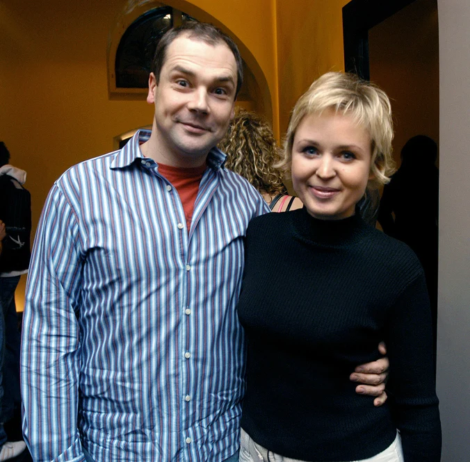 Jarosław Kulczycki z poprzednią partnerką Mileną Ballue ma syna Filipa Jarosław Kulczycki z poprzednią partnerką Mileną Ballue ma syna Filipa