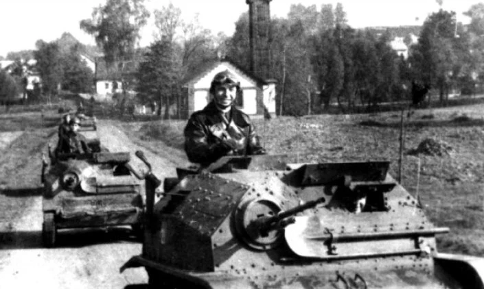 Tankietki TK-3 i TKS (na zdjęciu) stanowiły podstawę uzbrojenia polskich kompanii pancernych w 1939 roku 