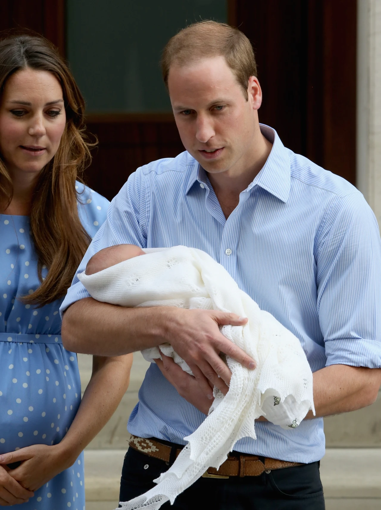Kate i William z synkiem