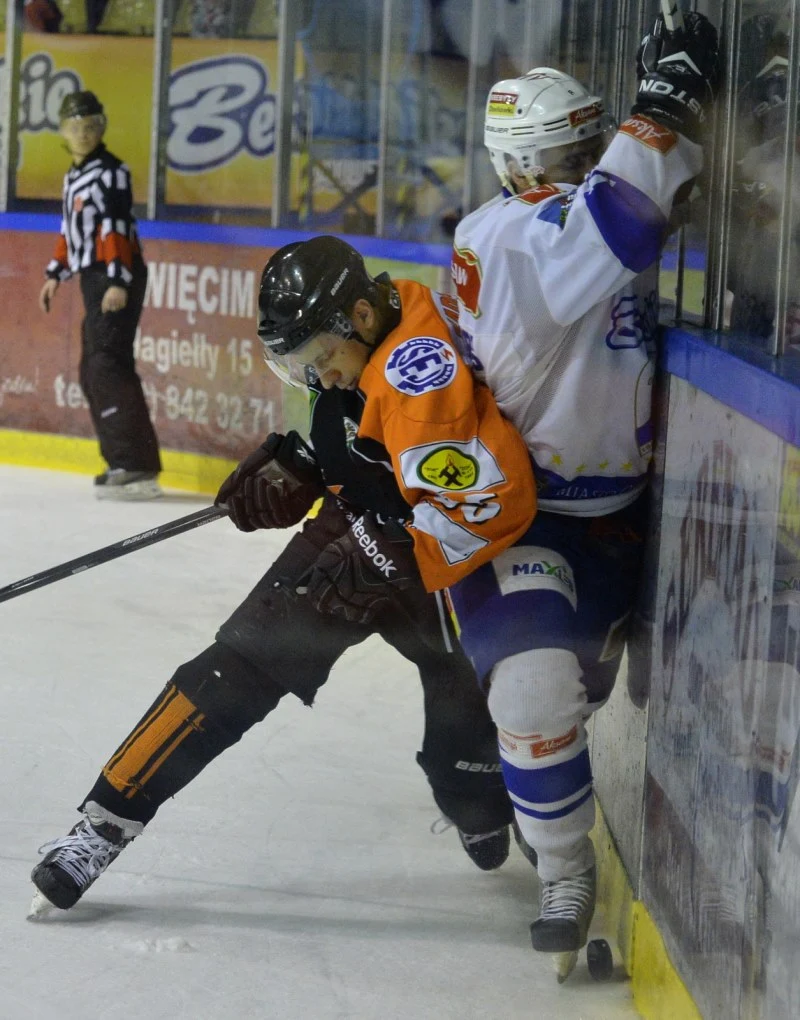 Ladislav Gabrisz (P) z Unii oraz Damian Kapica (L) z JKH GKS Ladislav Gabrisz (P) z Unii oraz Damian Kapica (L) z JKH GKS