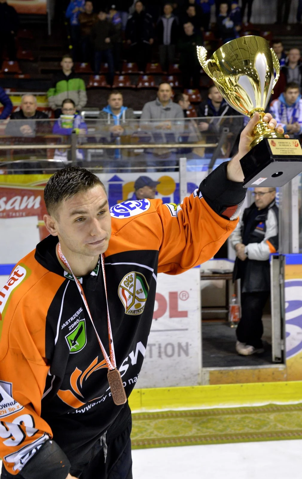 Jastrzębianie już po pierwszej tercji trzeciego meczu prowadzili 5-0 Jastrzębianie już po pierwszej tercji trzeciego meczu prowadzili 5-0