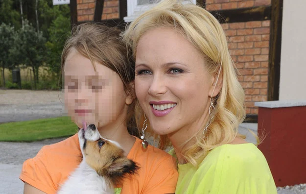 Anna Samusionek z córką Angeliką