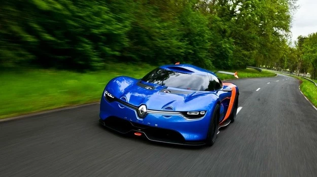 Koncepcyjne Renault Alpine A110-50 z 2012 roku