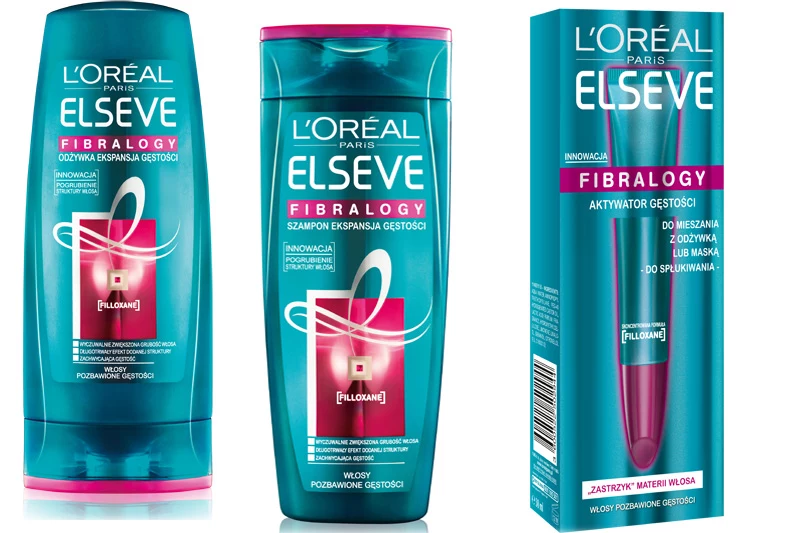 Gama kosmetyków Elseve Fibralogy od L'Oreal